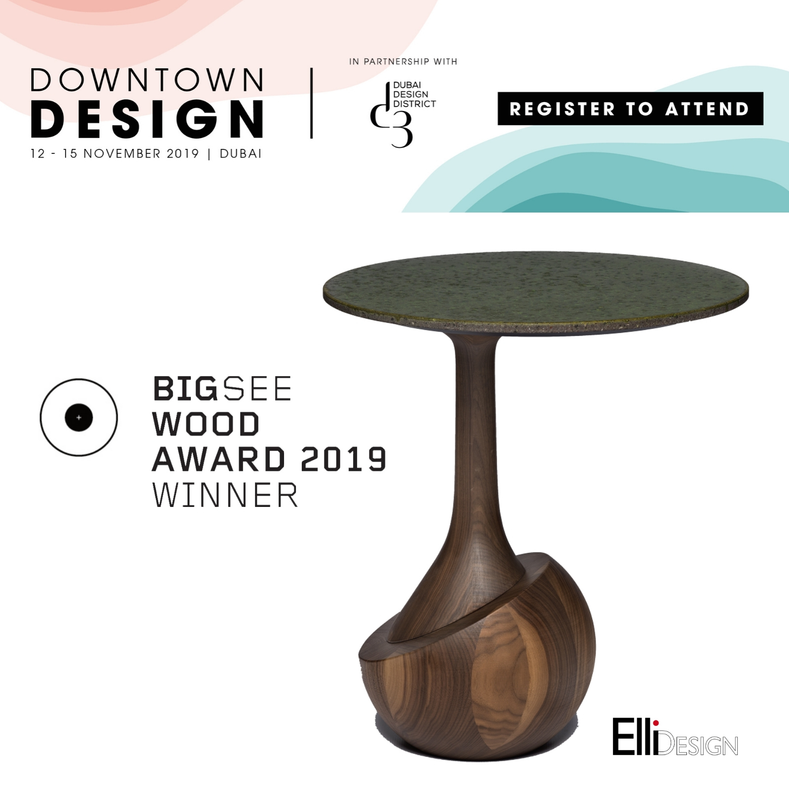 Made a Mano - Downtown Design 2019 - Achille Table - Dubai