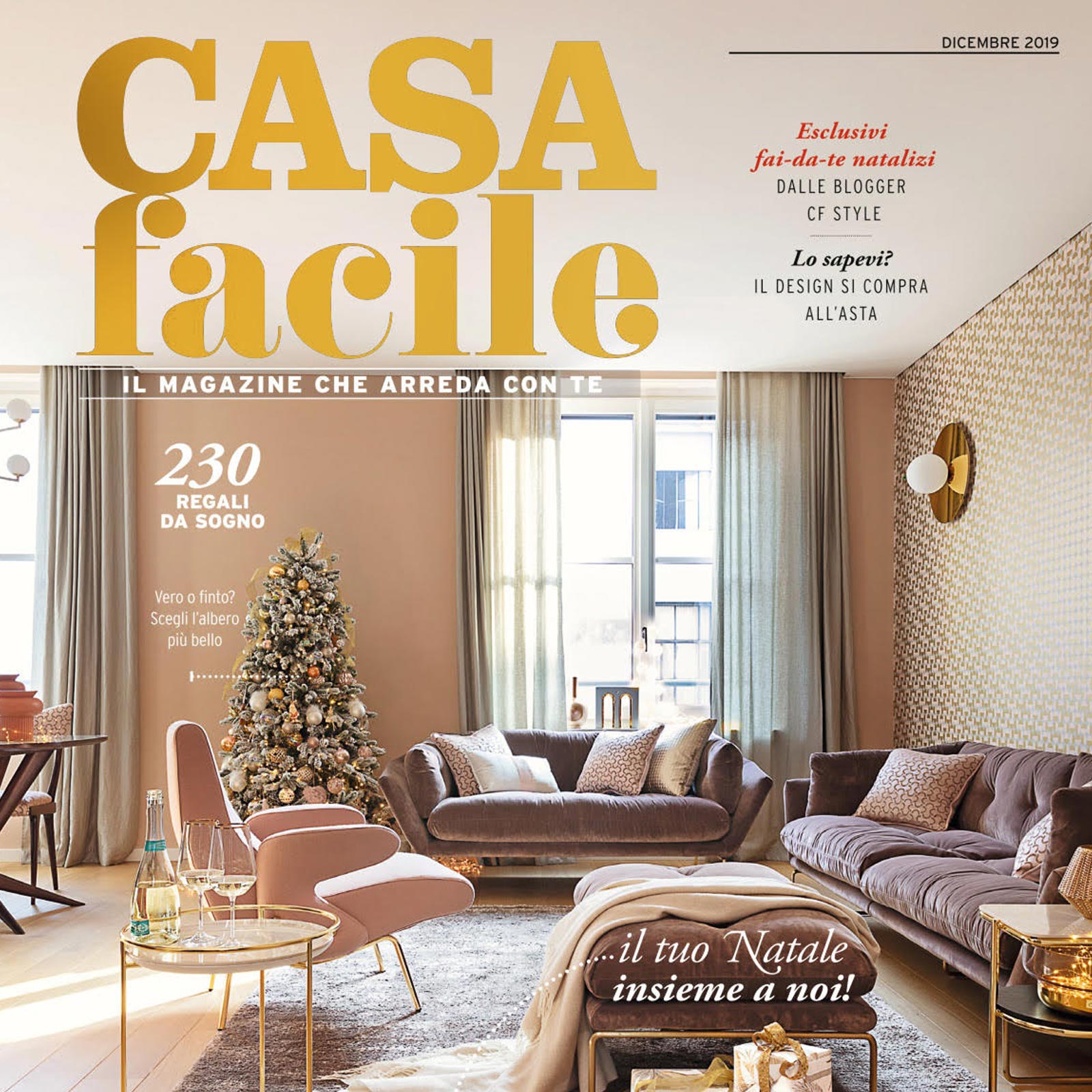 Made a Mano Press - Casa Facile Dicembre 2019 - komon Natura